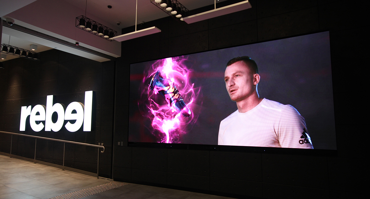 Rebel Sport Sydney Digital Billboard