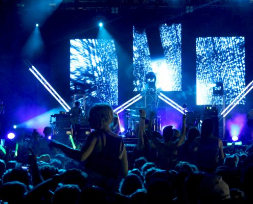 future music festival LED Bigscreen