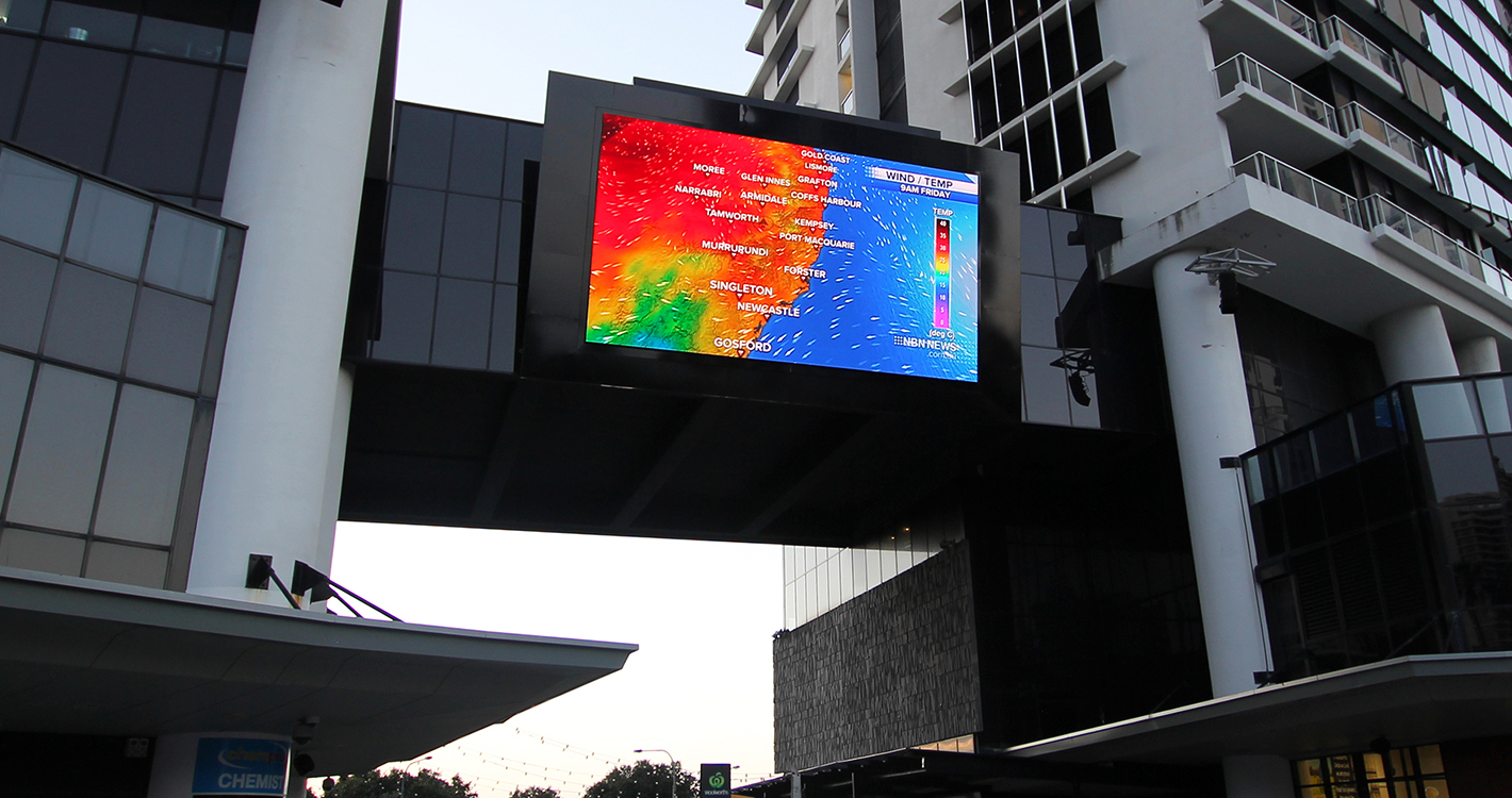 vuepix_digital_billboard_circle_on_cavil Circle on Cavil Outdoor Billboard LED Screen Digital Advertising