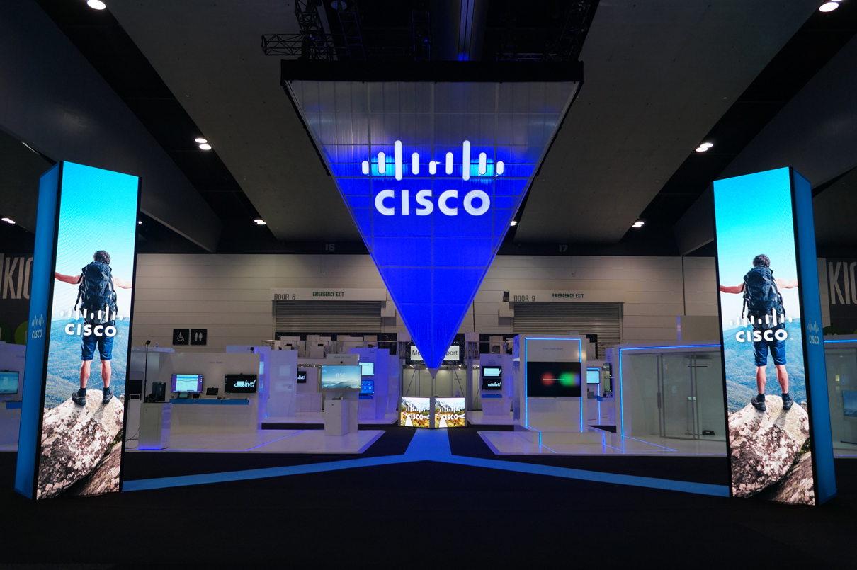 Clifton-Productions-Cisco-Live-2 Cisco Custom LED Display