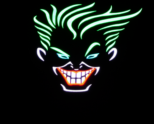 Joker creative led sign