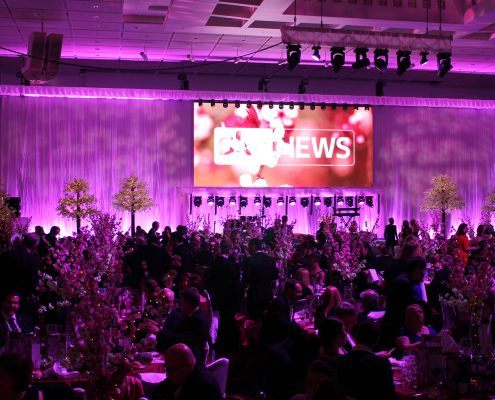 mid year ball wall LED screen