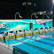 2024_SwimTrials_4 VuePix Infiled - AR Series LED super screen. Set up for the Swimming Australia Olympic & Paralympic trials 2024